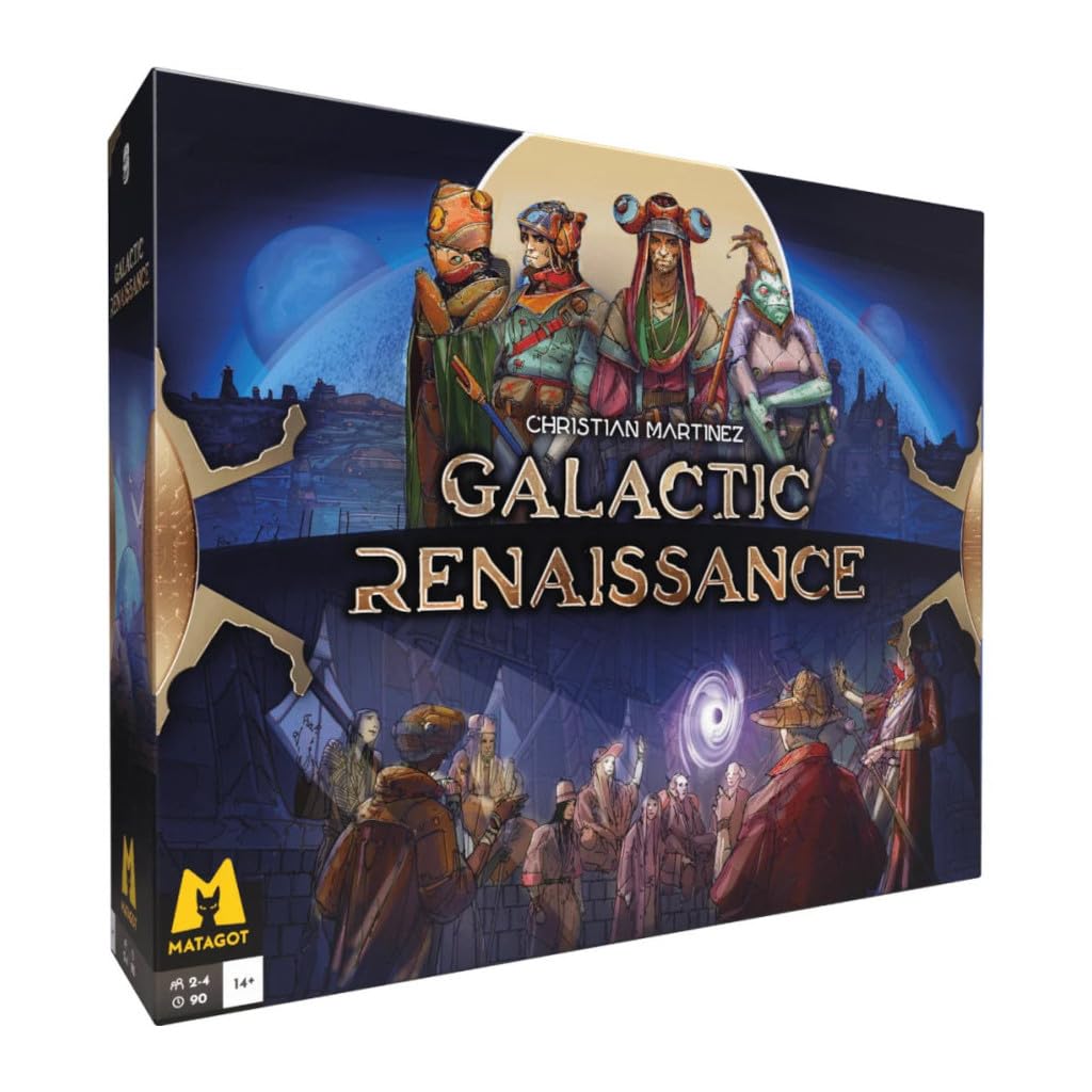 Galaktyczny renesans | Strategiczna gra planszowa Science-Fiction | Eksploracja, Portale i Galaktyczny Renesans | Gra eksperta