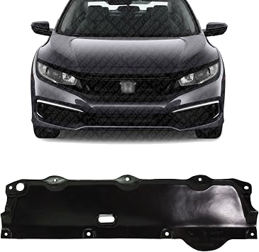 New Front Engine Splash Shield Under Cover Direct Replacement for Honda Civic 2016-2020 74113TBAA00 HO1228160