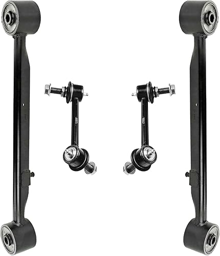 Detroit Axle - Kit de brazos de control trasero para Chevy Trailblazer GMC Envoy Buick Rainier Isuzu Ascender Saab 9-7x Bravada 2003 2004 2005 2006