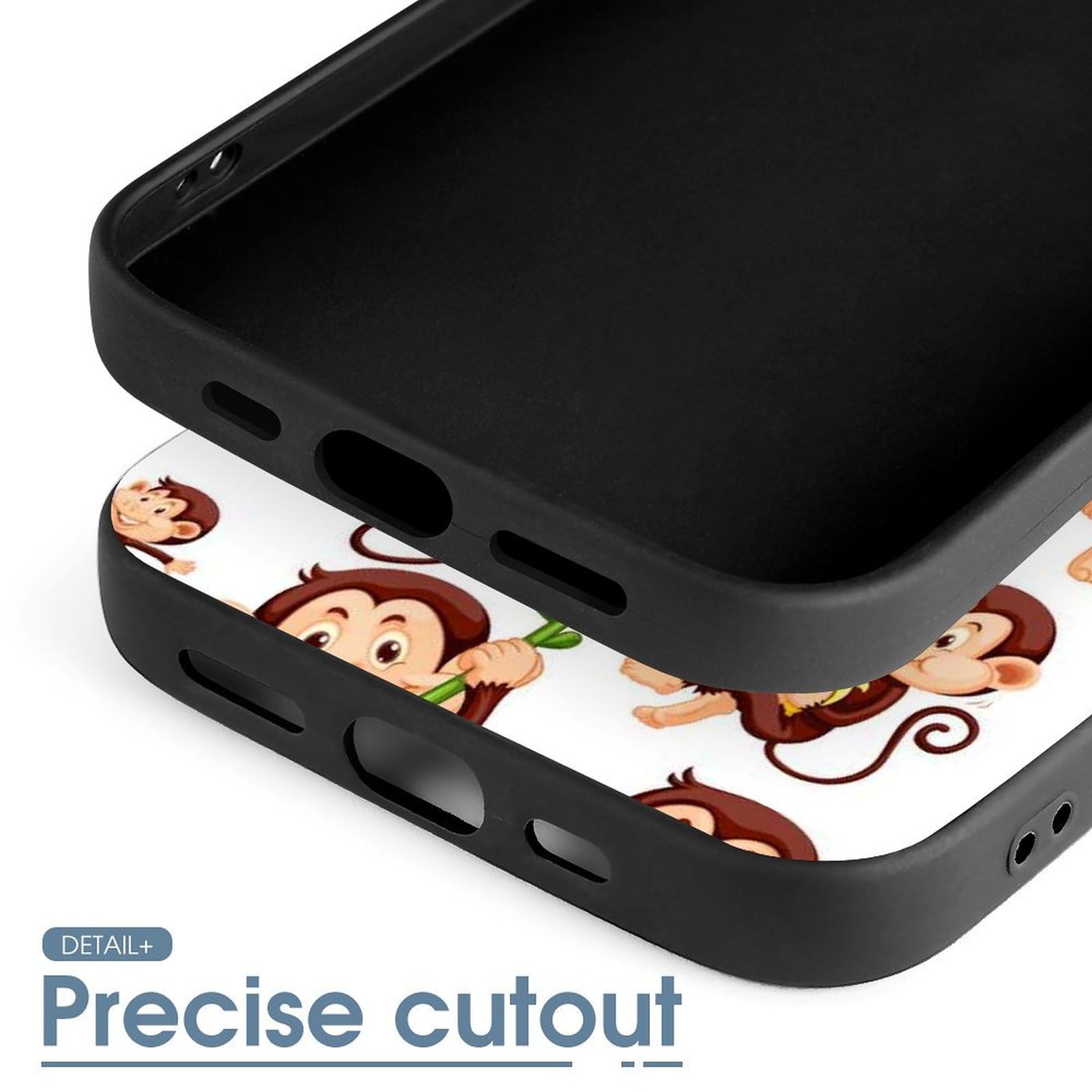 UMENG Cartoon Krokodil Handyhülle Aus PU-Leder – Wasserdicht & Stoßfest Für IPhone 15 Plus, Schlankes Design