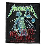 Metallica Parche negro de And Justice For All Producto oficial