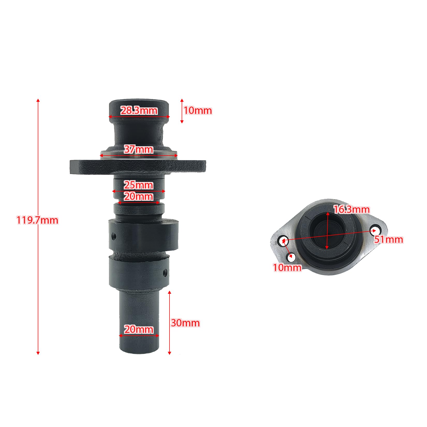Albero a camme RESV per DR650 DR650RE DR650S DR650SE DR650SM DR650RSE DR 650 RS 1990-1996 12711-12D00 SP44B Albero a camme
