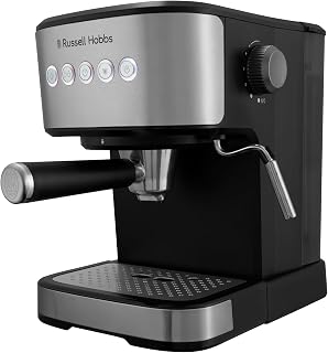 Russell Hobbs Espressomaschine Heaton, Für Kapseln & Kaffeepulver, 1,5 l