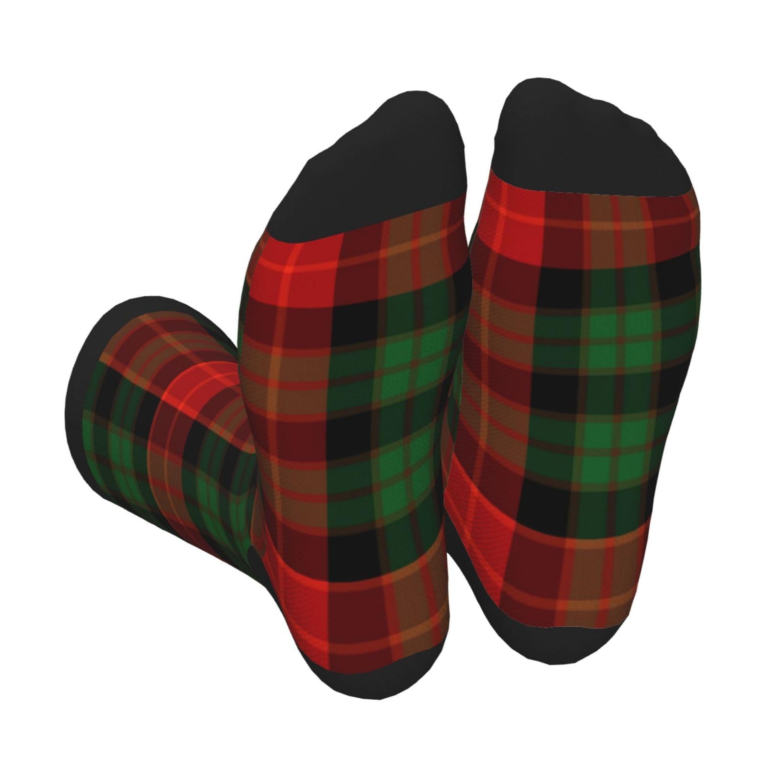 HLBSDM Clan Murdoch Tartan Soft And Warm Socks Casual Long Tube Socks For Men And Women