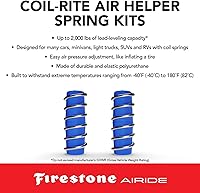Vista 2 de Firestone Airide 4135 Coil-Rite - Kit de resortes neumáticos traseros para FJ Cruiser 2007-2014 y 4Runner 1998-2025 3-35 PSI Capacidad de carga