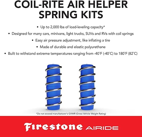 Miniatura 2 de Firestone 4135 - Kit de muelles de aire trasero Rite para Toyota FJ Cruiser y 4Runner y Lexus LX 570