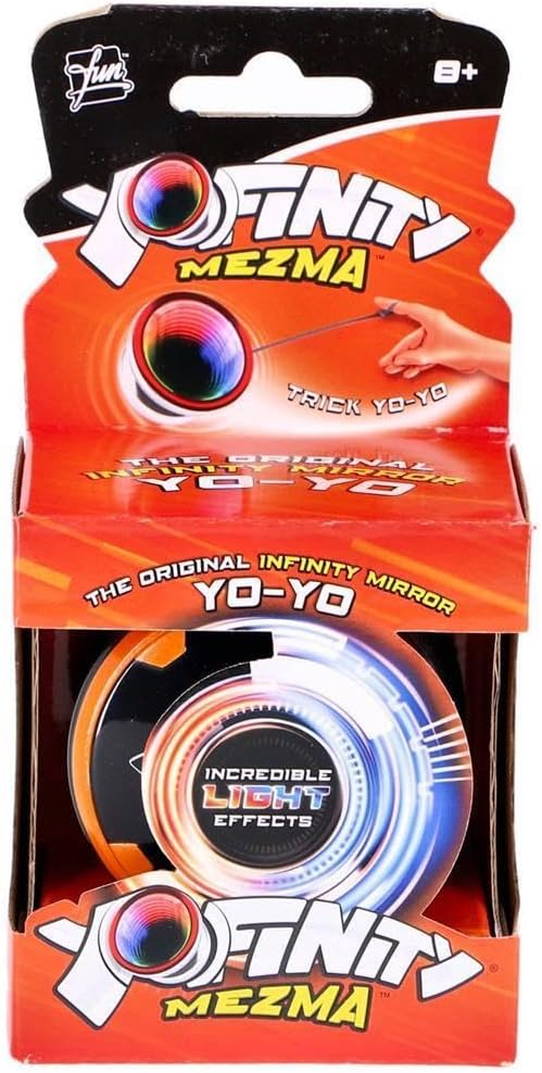 Goliath YoFinity Mezma | The Original Infinity Mirror Yo-Yo | Magic Light Up Yoyo Kids Fidget Toy with LED Infinity Mirror Effect | Ages 8+