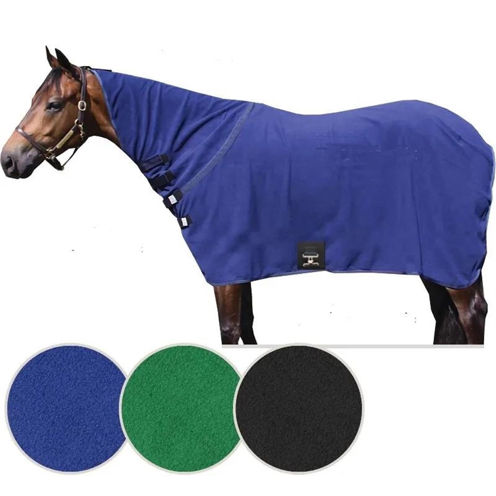 Coperta for Cavallo In Pile Polare Impermeabile | Design del contorno ideale for spettacoli e cure quotidiane nella stalla. Comodo dispositivo di raffreddamento