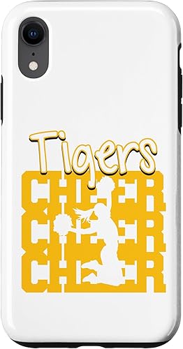 Tigers Cheer Back to School Cheerleading Spirit GY Case for iPhone XR