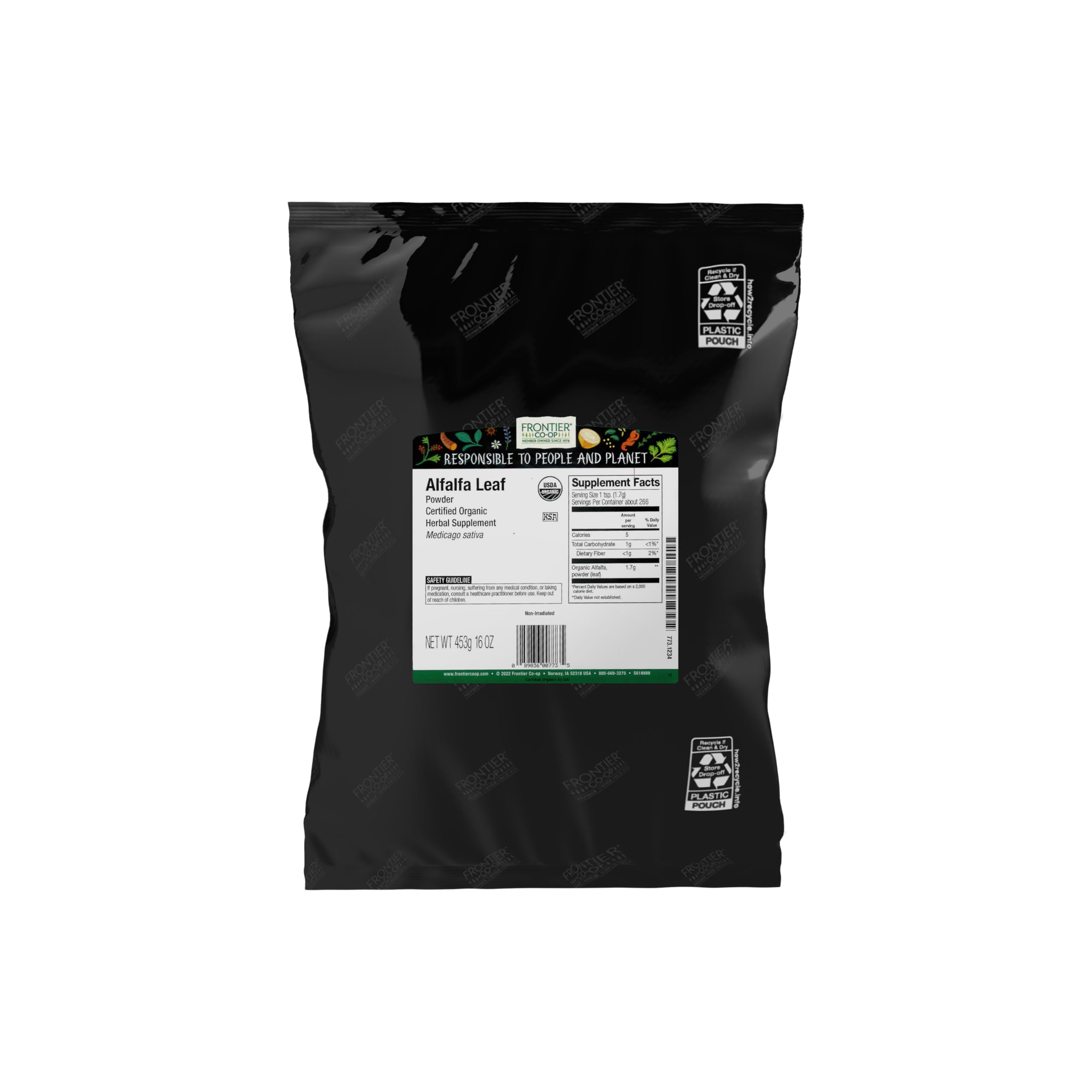Frontier Co-op Organic Alfalfa Leaf Powder
