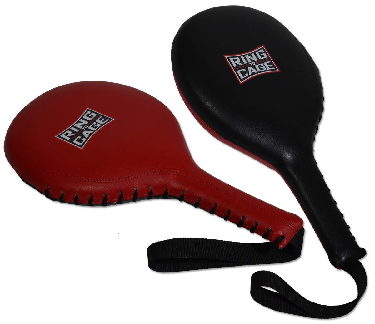 Boxing MMA Speed Punching Paddles (Red/Black)