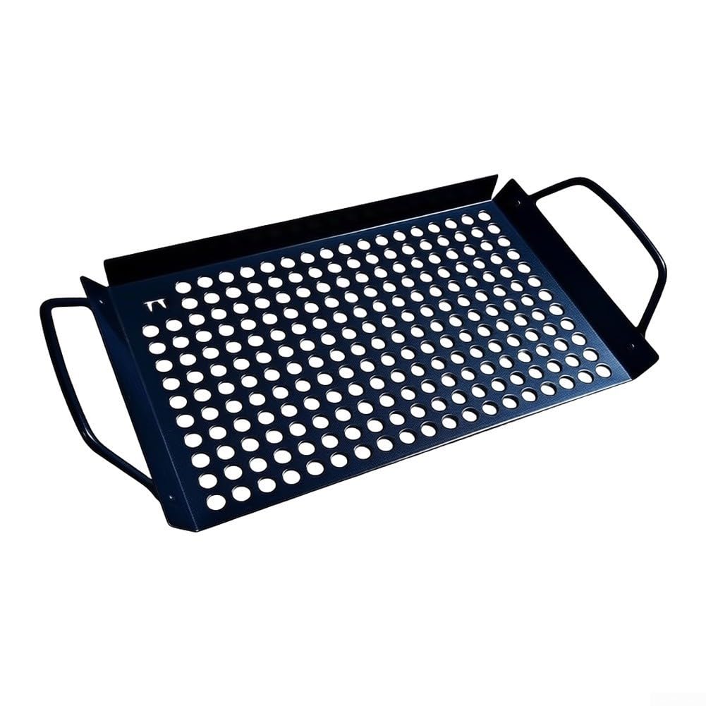 Cesta Asar Pescado Rejilla Rectangular 35x18cm(black)