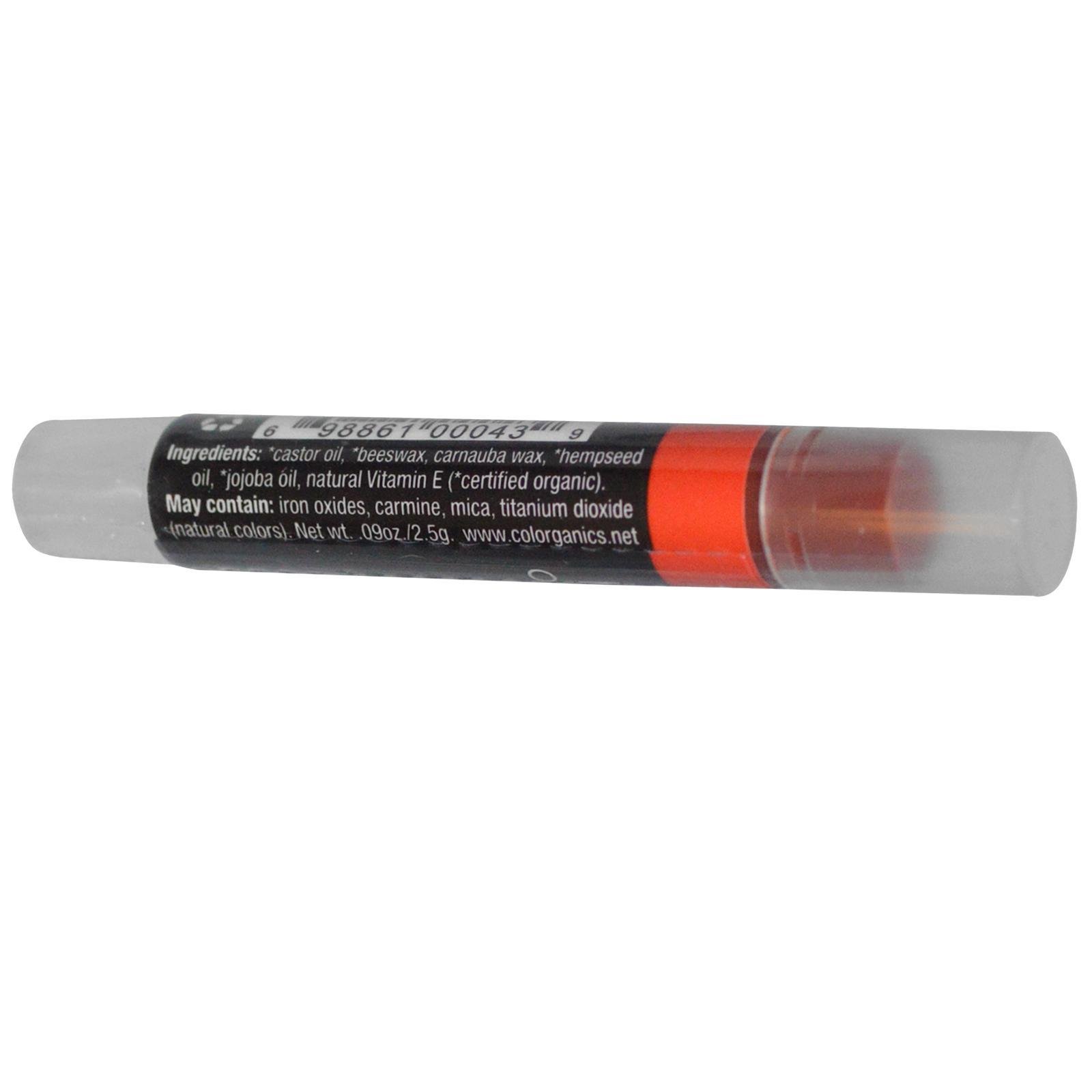 Colorganics Hemp Organics Terra Lip Tint 2.5 Gram Stick