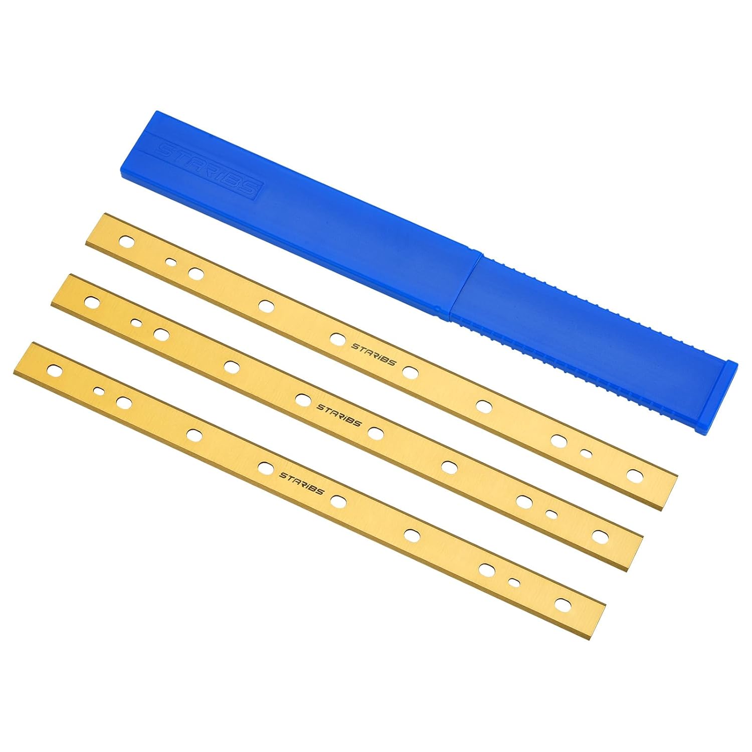 13 Inch Titanium Planer Blades for DW735, DW735X, Replacement for DW7352, Titanium-Coated Knives, Set of 3