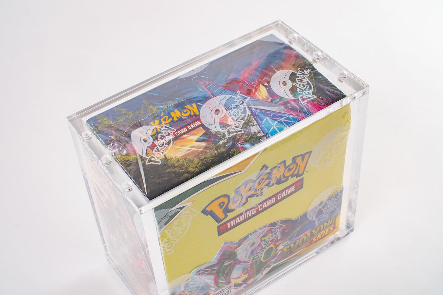 Premium Pokemon Booster Box Magnetic Acrylic Display CASE - Booster Box