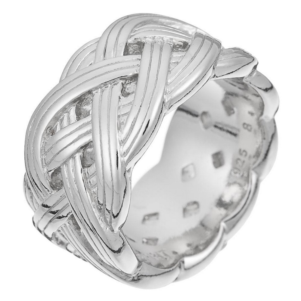 ESPRITPure Rope Sterling Silver 926 Plain Ring