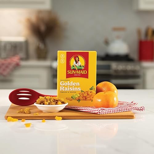 Miniatura 4 de Sun-Maid California Golden Raisins - Caja de tamaño compartido de 12 onzas, aperitivos de frutas secas, almuerzos de regreso a clases y edulcorantes