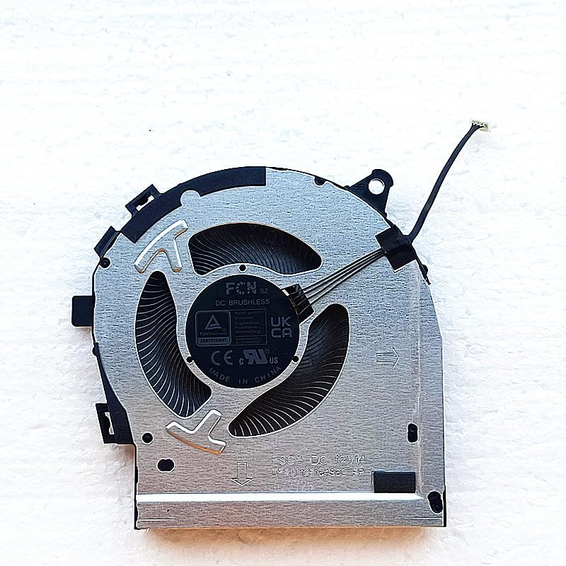 Laptop New CPU+GPU Cooling Fan FSCG DFSCL12E06486C FSCH DFSCL12E16486C Replacement for Lenovo Y7000P IRX9 2024 Legion 5 16IRX9 83DG Series 12V 1A Fan