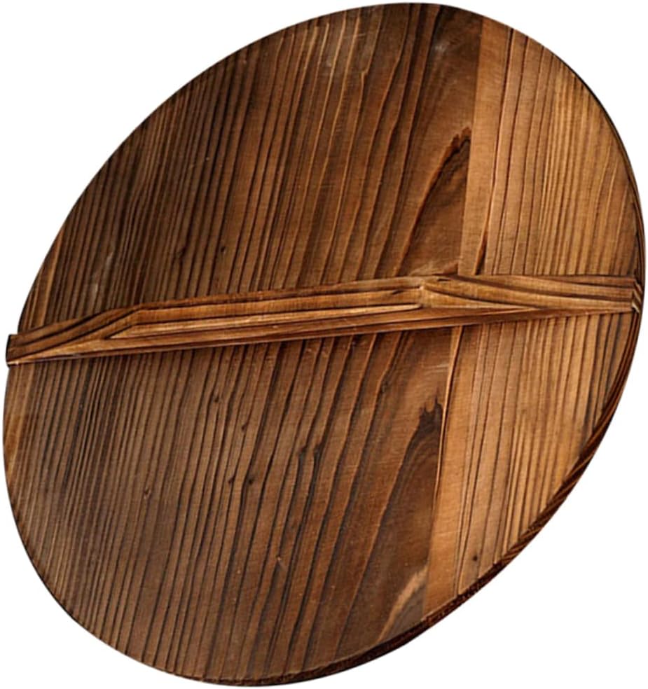 Asakkura Wooden Pot Lid Skillet Grill Grill Cookwear Anti