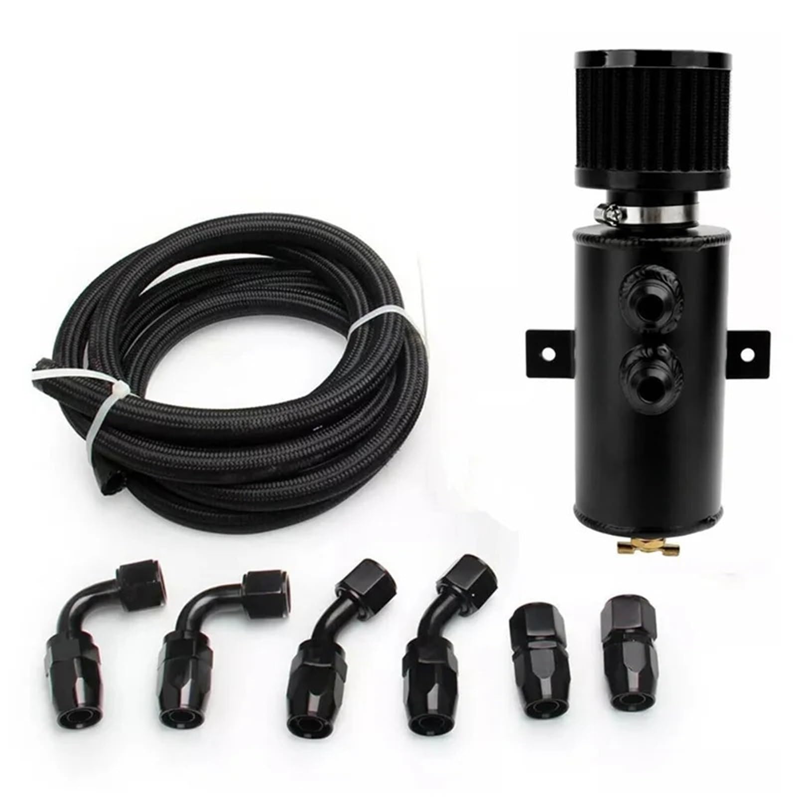 repuestos para automóviles Kit de manguera combustible con filtro lata captura 10AN tubo frío aceite coche