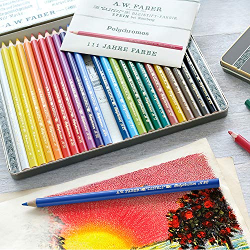 Crayons Polychromos Faber-Castell coffret collector d'exception pour artistes - 6