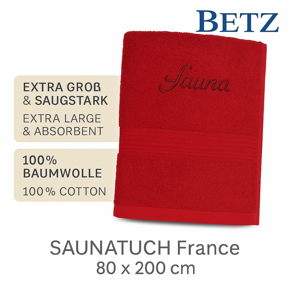 Betz Set Di 2 Teli Bagno E Sauna XXL In Cotone 100% - 70x200 Cm, Colore Antracite, Morbidi E Assorbenti, Fatti In Germania