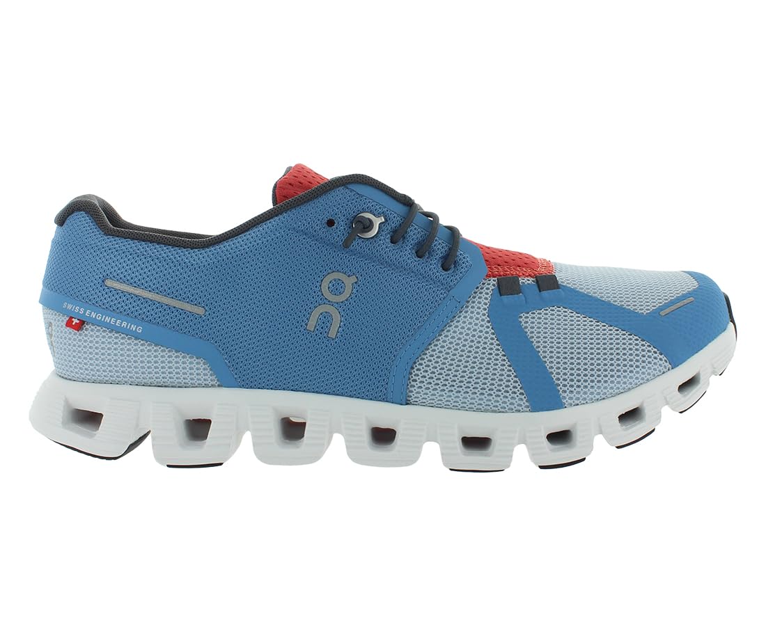 On Cloud 5 Push Mens Shoes Size 9, Color: Niagara/Chambray-Blue