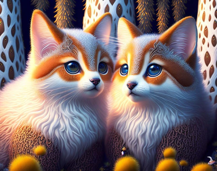 Poster animal mignon fantastique pour égayer un mur blanc triste