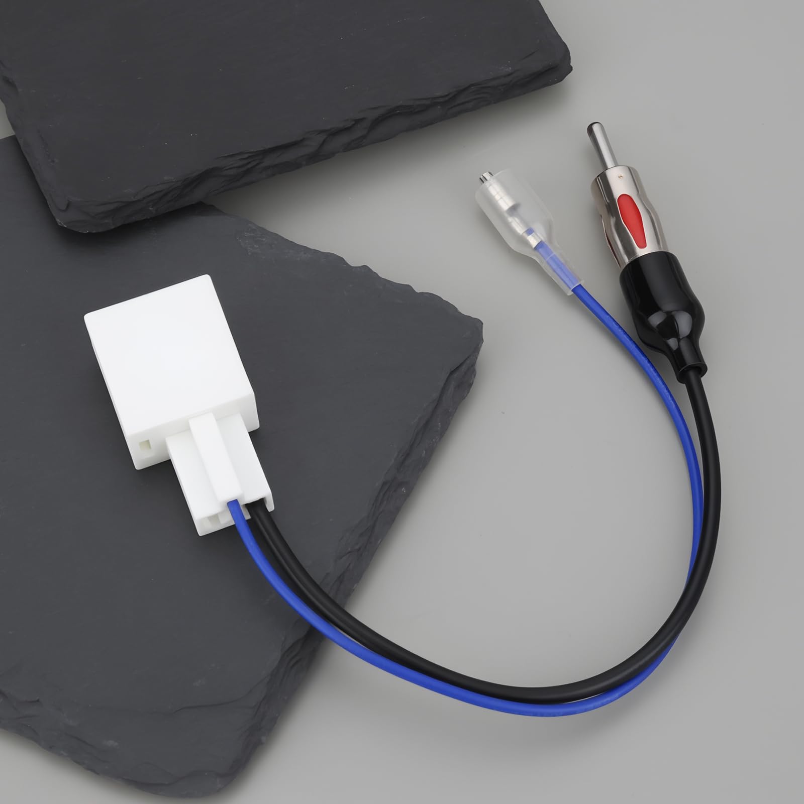 The Lord of the Tools 2 Pezzi Da Adattatore Antenna Per Auto A DIN Compatibile Con Toyota Prius RAV4 Compatibile Con Yaris Verso