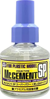 GSI クレオス(GSI Creos) Mr.セメントSP スーパーパワー 流し込みタイプ 40ml 模型用接着剤 MC131