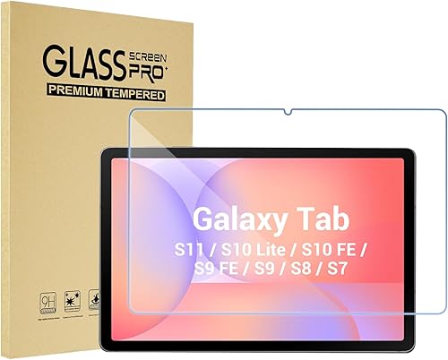 ProCase 1 protector de pantalla para tablet Galaxy Tab S11/Tab S10 Lite/Tab S10 FE 2025/Tab S9 FE 10.9 "/ Tab S9 2023/Tab S8 2022/Tab S7 2020 11