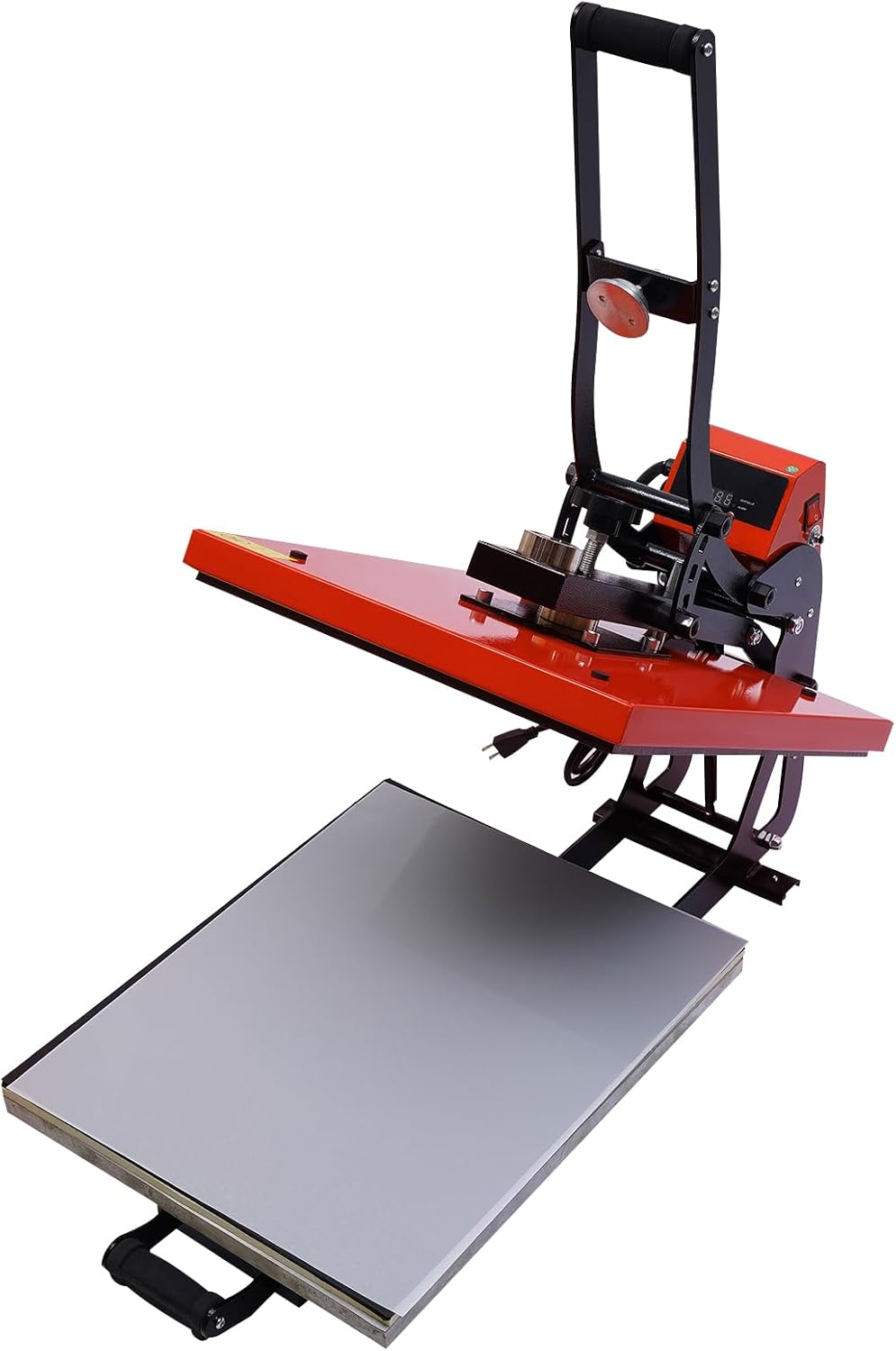 Prensa Térmica Digital 1600W 16x20 Pulgadas Semiautomática 110V