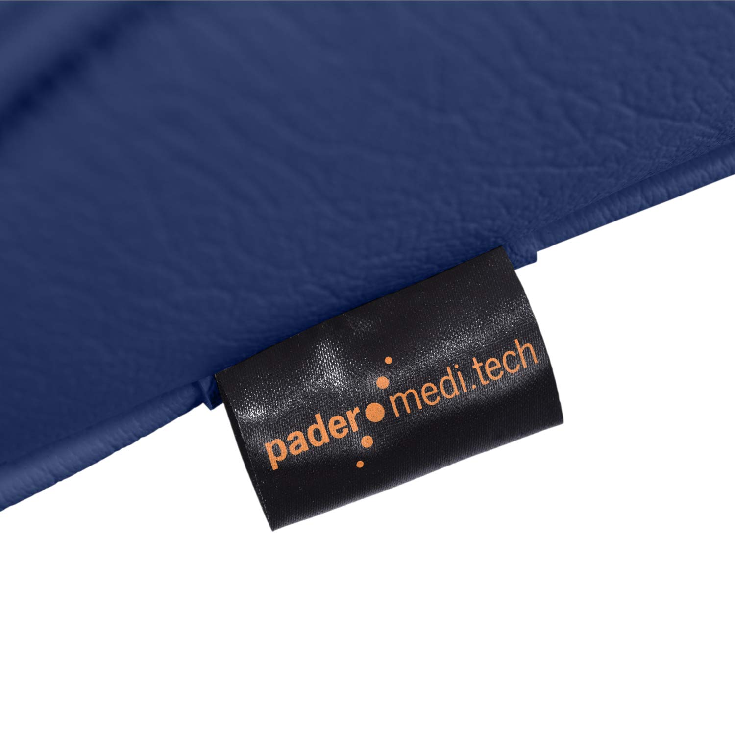 Pader Medi Tech Halbrolle I Knierolle aus Polyetherschaumstoff I Lagerungsrolle mit Kunstlederbezug und Kedernähten I 50 x 15 x 7,5 cm I in 20 Farben verfügbar (Royal)