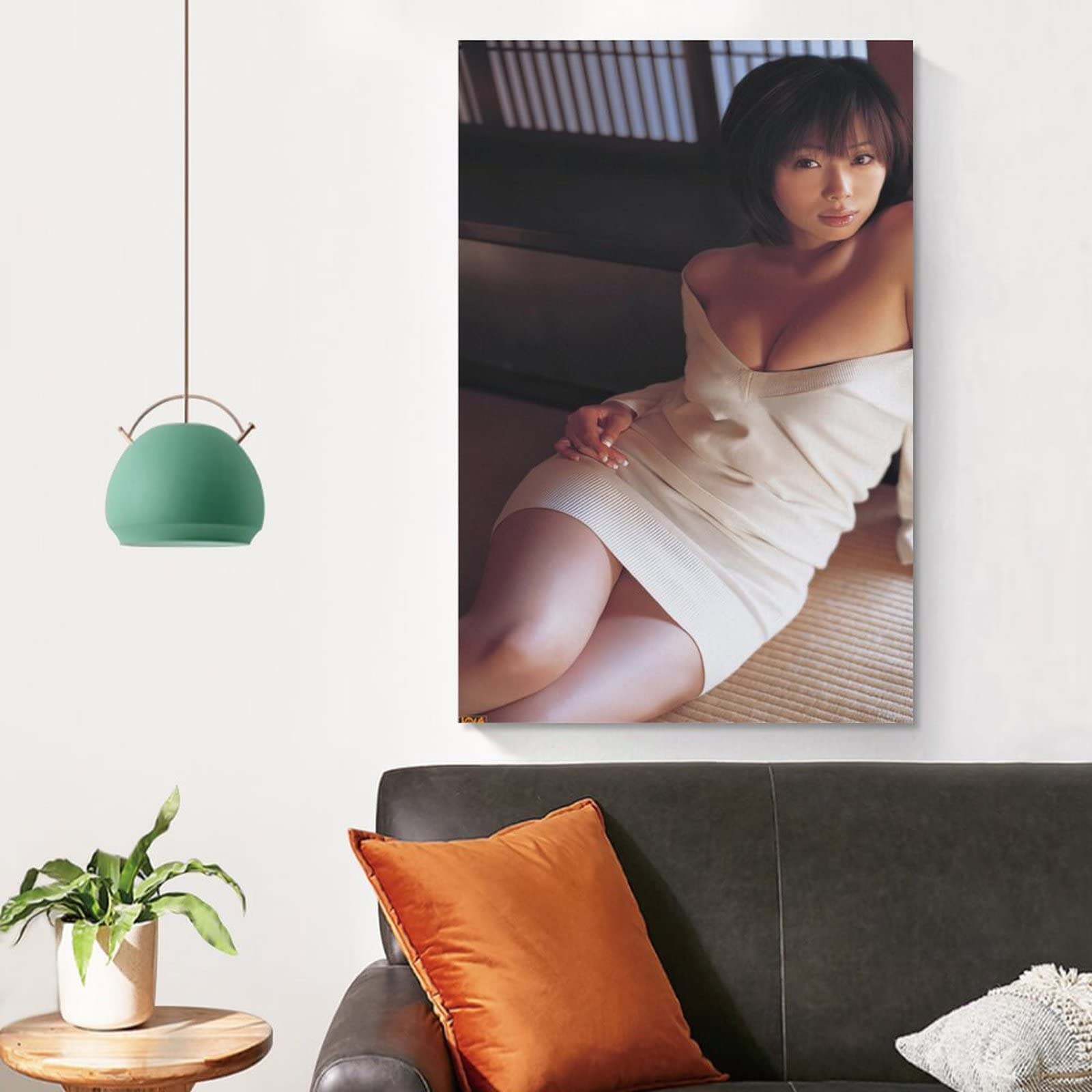 Amazon.co.jp: 井上和香 HD 写真ポスター 79 キャンバス アート