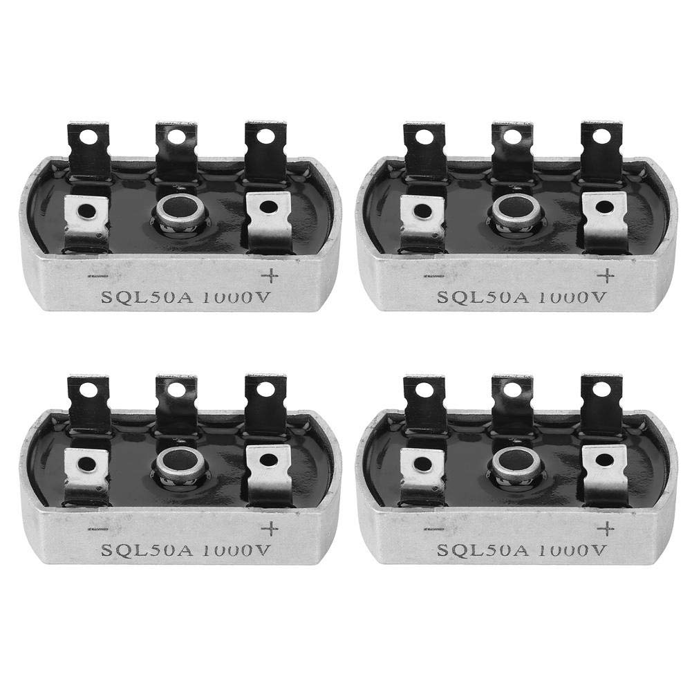 50A 1000V Rectifier 4 Pcs Rectifier Bridge SQL50A 1000V 3Phase Low