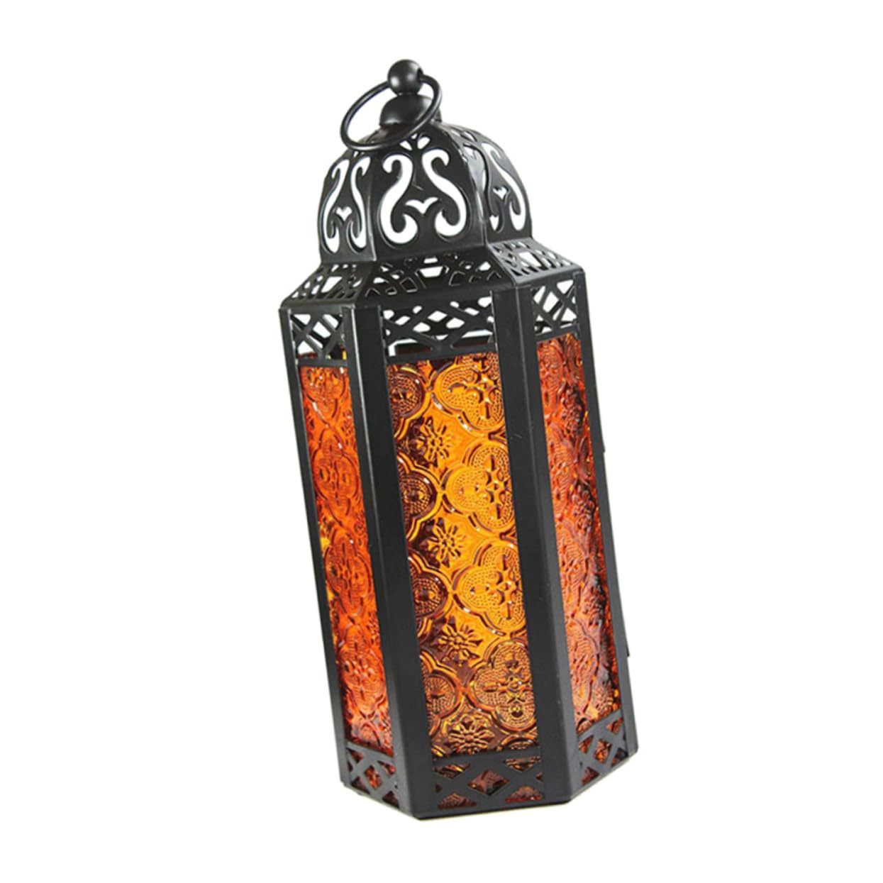 PRETYZOOM Iron Candle Lantern Bookcase Decor Bookshelf Decoration Hanging Candle Holder Decorative Candle Lantern Home Decor Candlesticks Candle Holder Lantern Kids Wrist Corsage