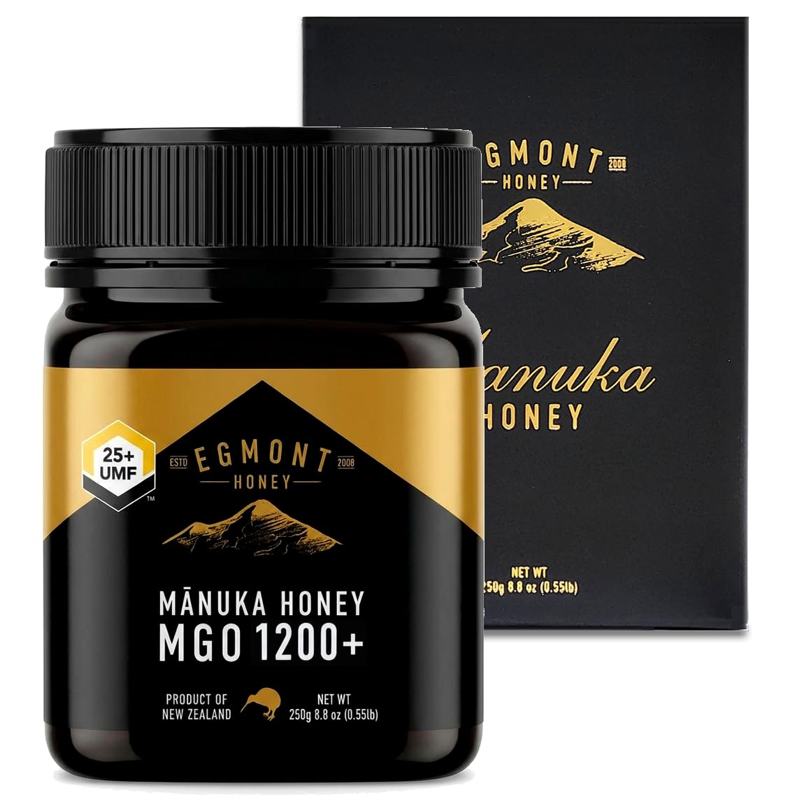 Amazon | エグモントハニー マヌカハニー UMF25+/MGO1200+ 250g 2個