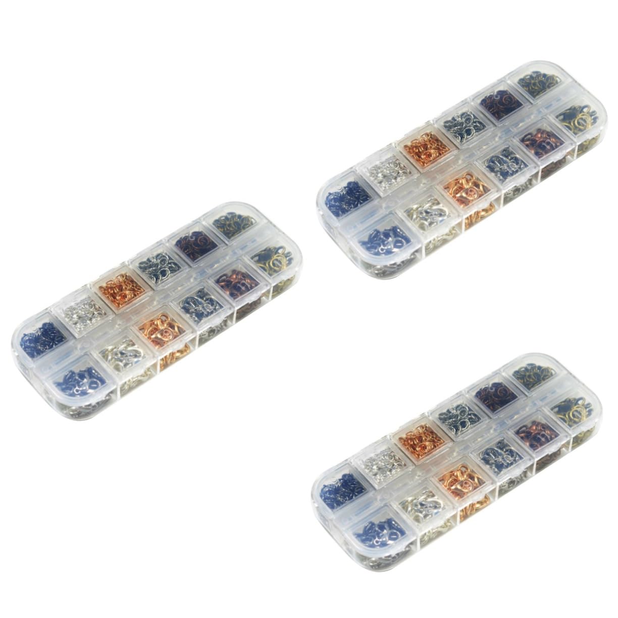 Gadpiparty 3 Set Chiusure Lobster Claw Sei Colori Per Gioielli Fai Da Te Accessori Per Bracciali E Collane Per Creazioni Artigianali E Riparazioni 792 Pezzi*3