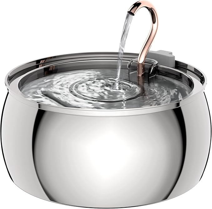 Tomxcute Cat Water Fountain, 4.0L/135oz Automatic