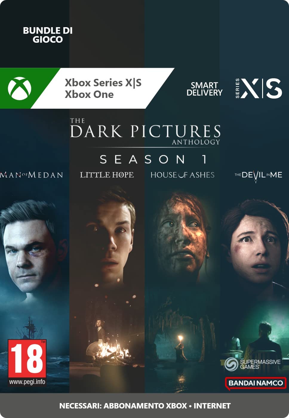 The Dark Pictures Anthology: Season One | Xbox One/Series X|S - Codice download