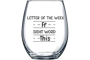 Funny Teacher Gifts - Sight Words 15oz Wine Glass