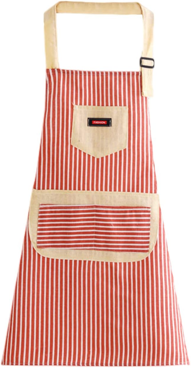 FAIRYGATE Aprons for Women Unisex Adjustable Apron Cooking Kitchen Chef for Home Kitchen Restaurant Coffee House