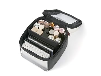 新品 アルティザン&アーティスト メイクポーチ メイクボックス バニティ ミドルサイズ・バニティケース ヴァリアント・ルージュ 2WP-LI23