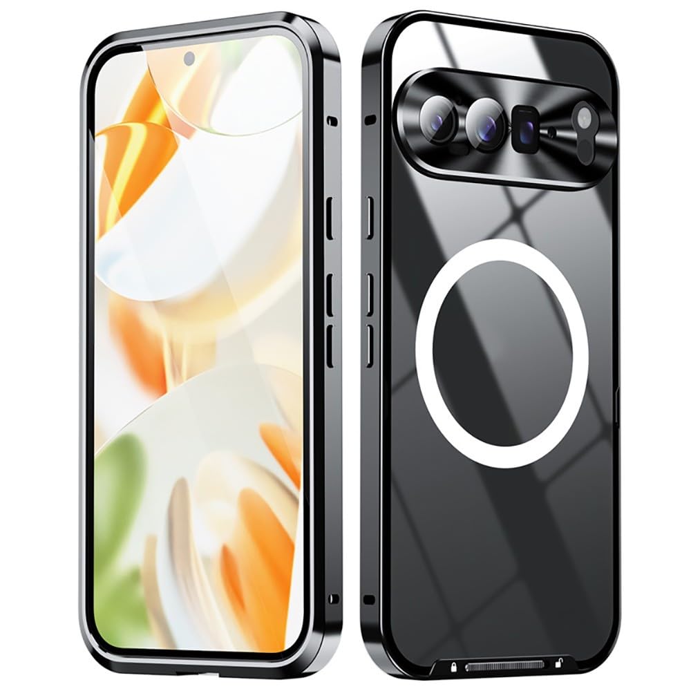 Coque Google Pixel 8A antichoc transparente dos rigide noir - 8