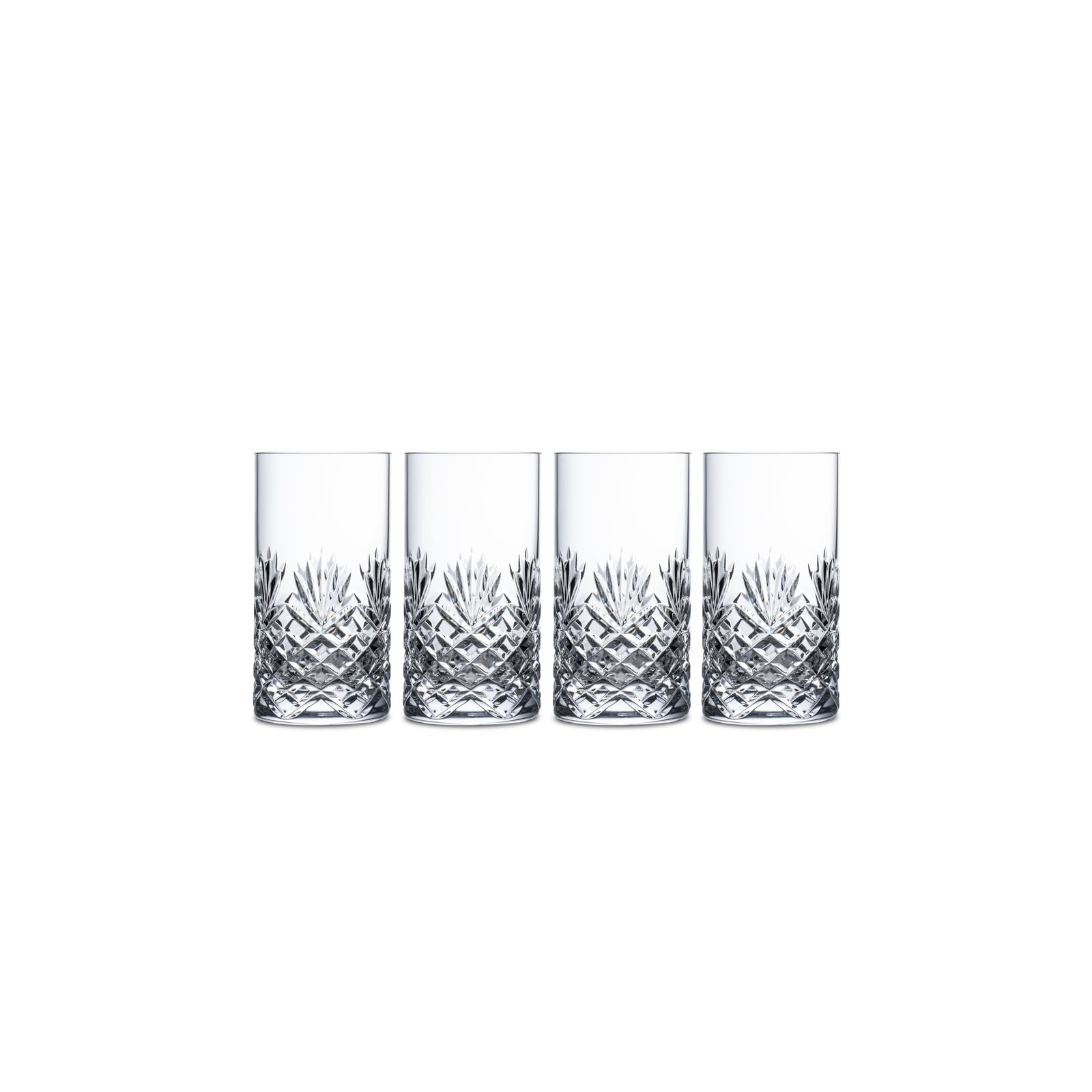 Royal Doulton Highgate Crystal Highball Glasses Set of 4