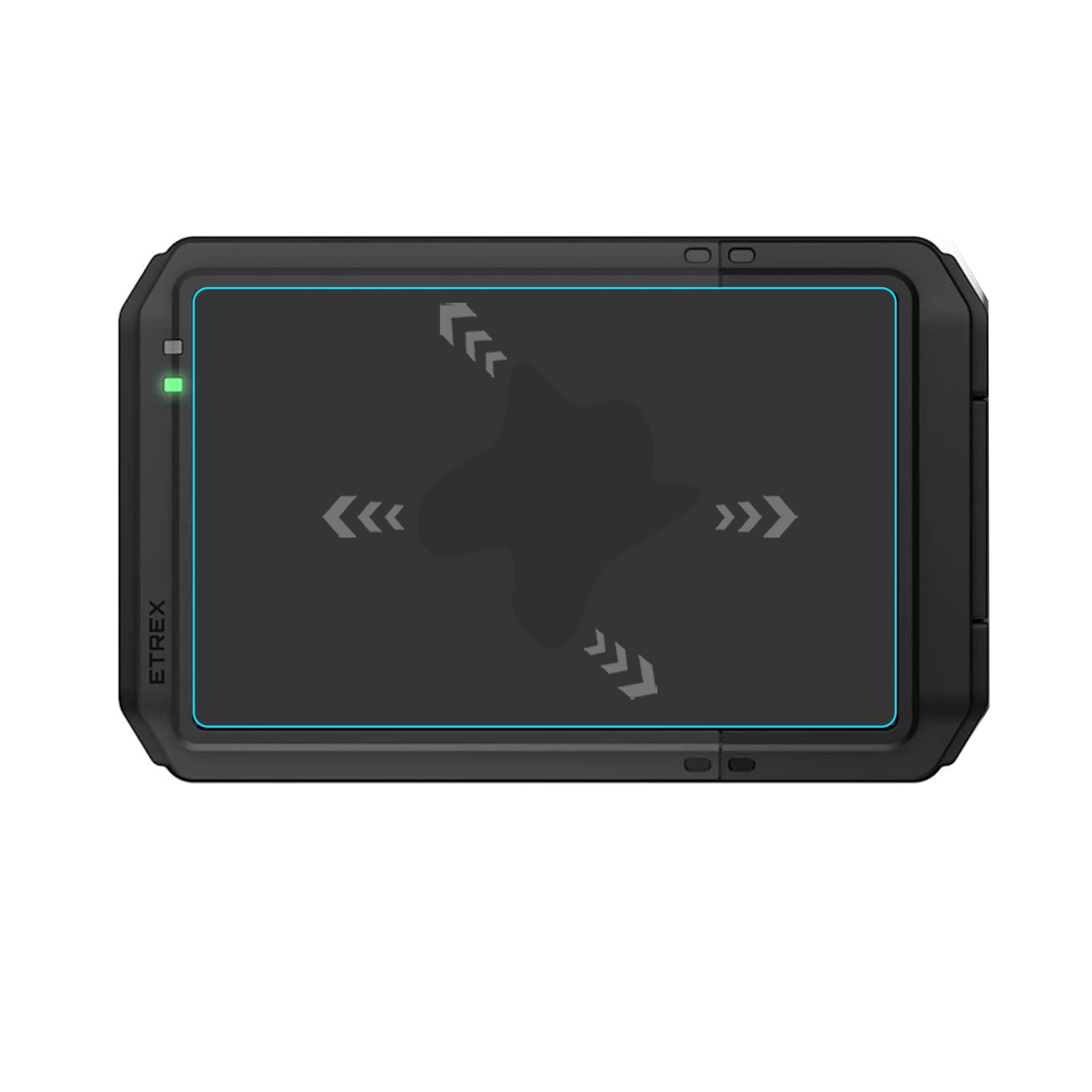 Mr.Shield Pellicola Protettiva Vetro Temperato 9H per Garmin eTrex Touch 3 Pezzi