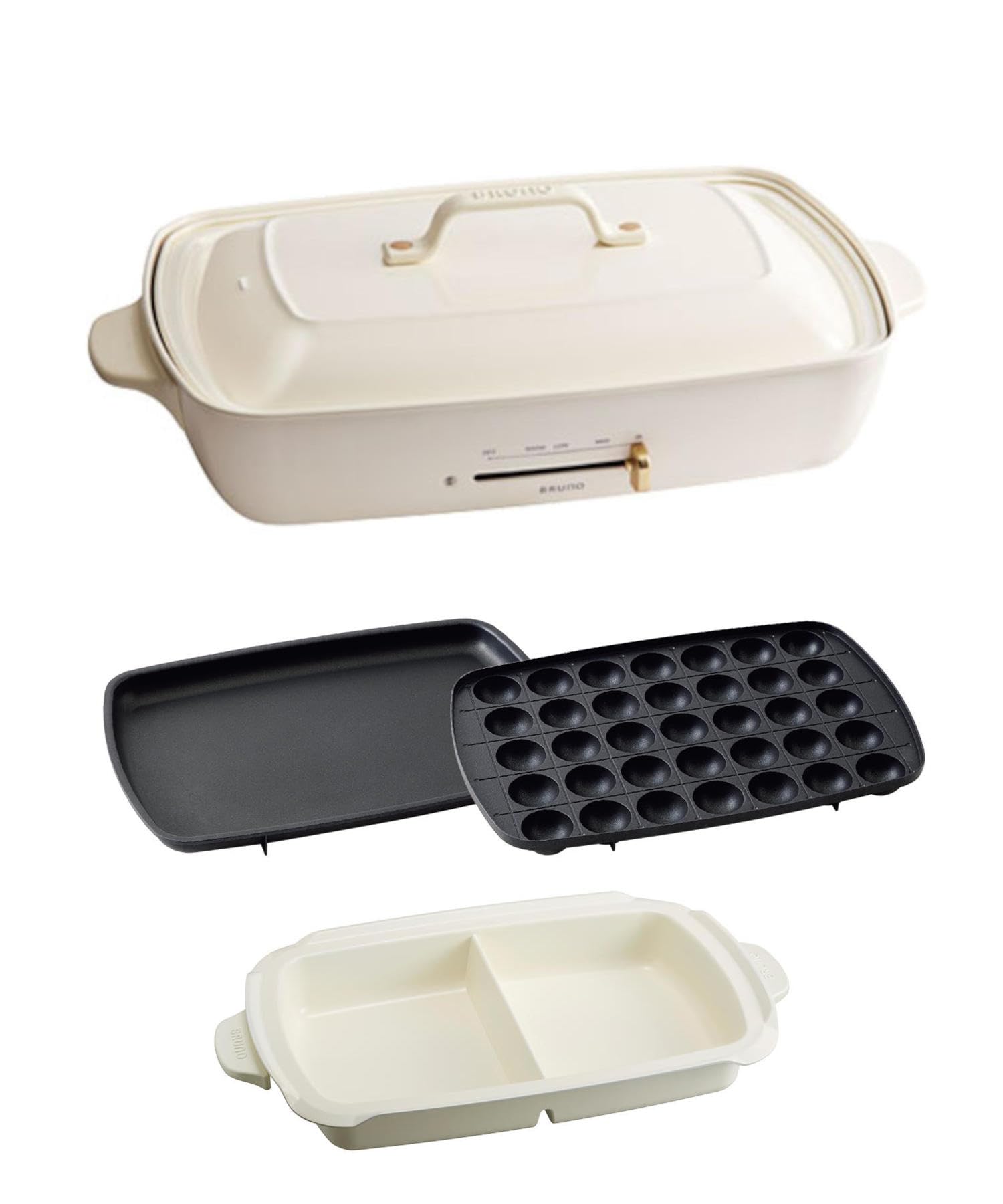 Amazon | BRUNO ブルーノ ホットプレート グランデ サイズ 本体  