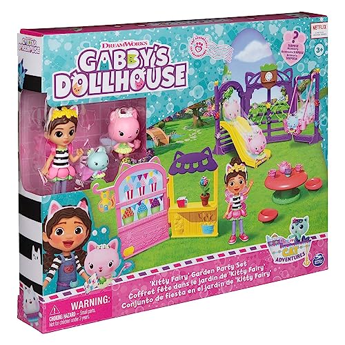 SUNNY, Gabby's Dollhouse, Playset Jardim da Kitty Fairy