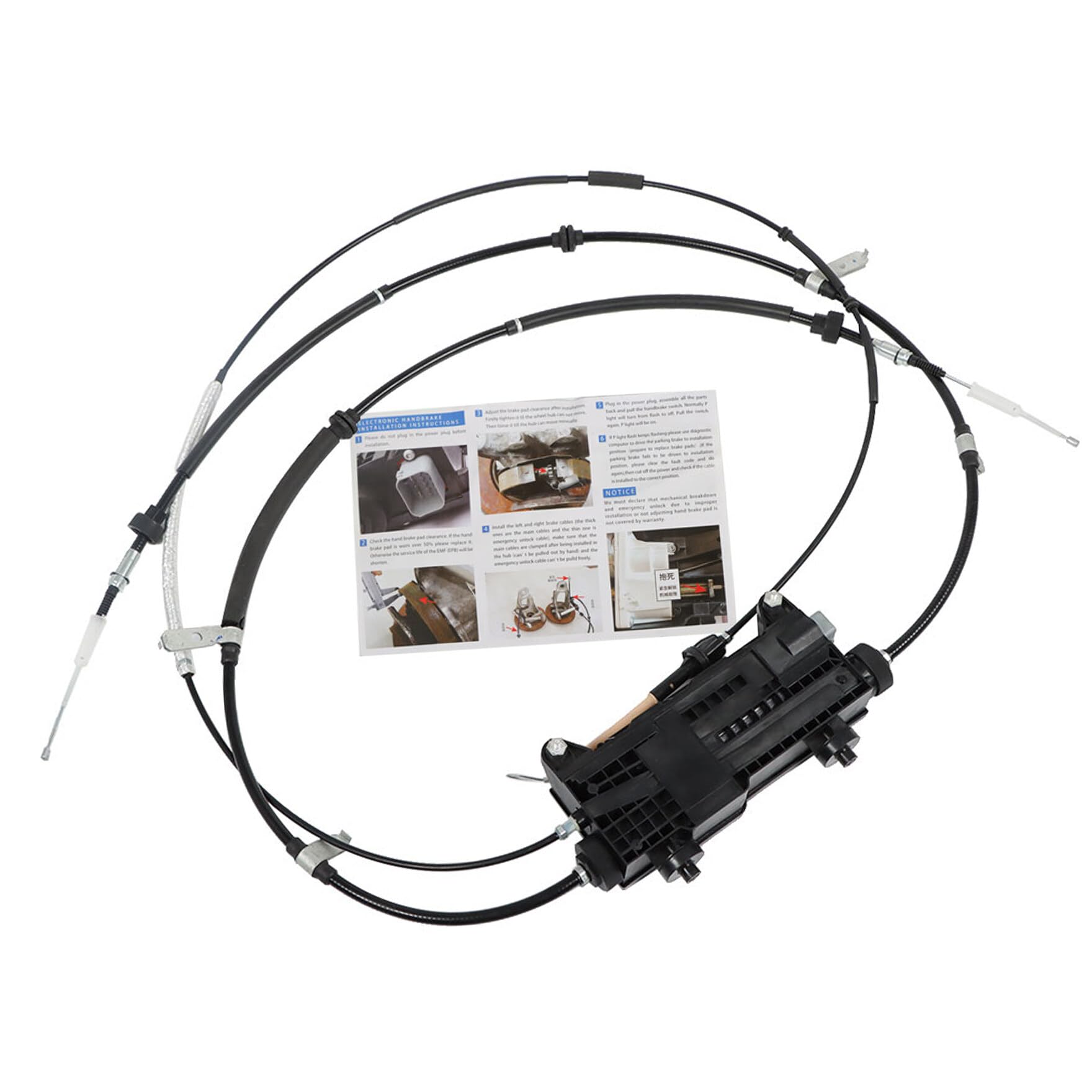 Module d'actionneur de frein de stationnement avec unité de commande LR019223 de rechange pour Discovery 3 2004-2009 et 07-09 Sport 2005-2009