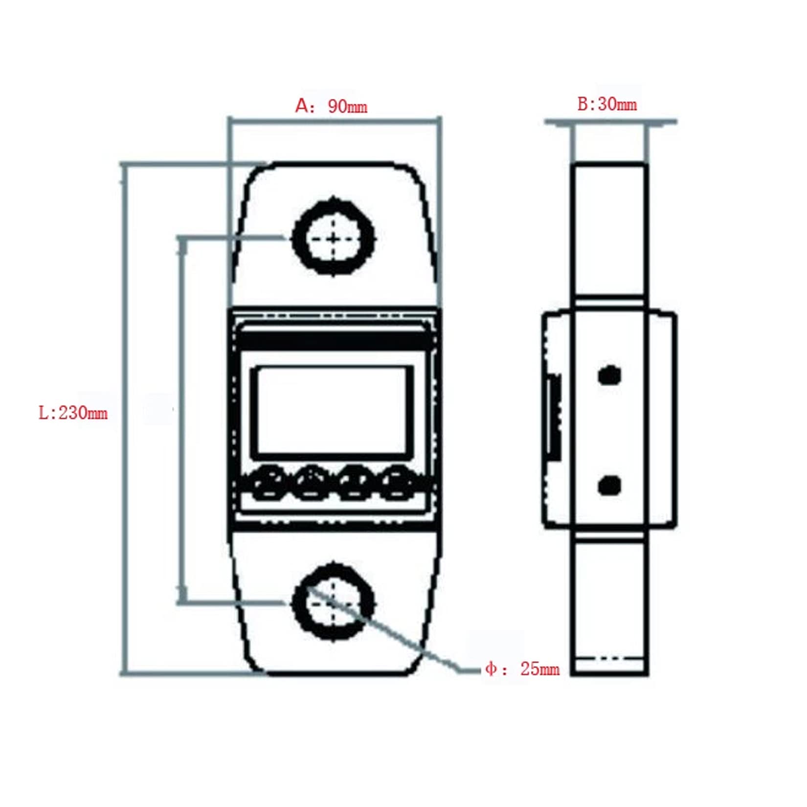 5T Kranwaage Hochpräzise Waage Digitale Hängewaage ，Elektronisches Hängegewicht 5000 Kg Lb Waage (5T)